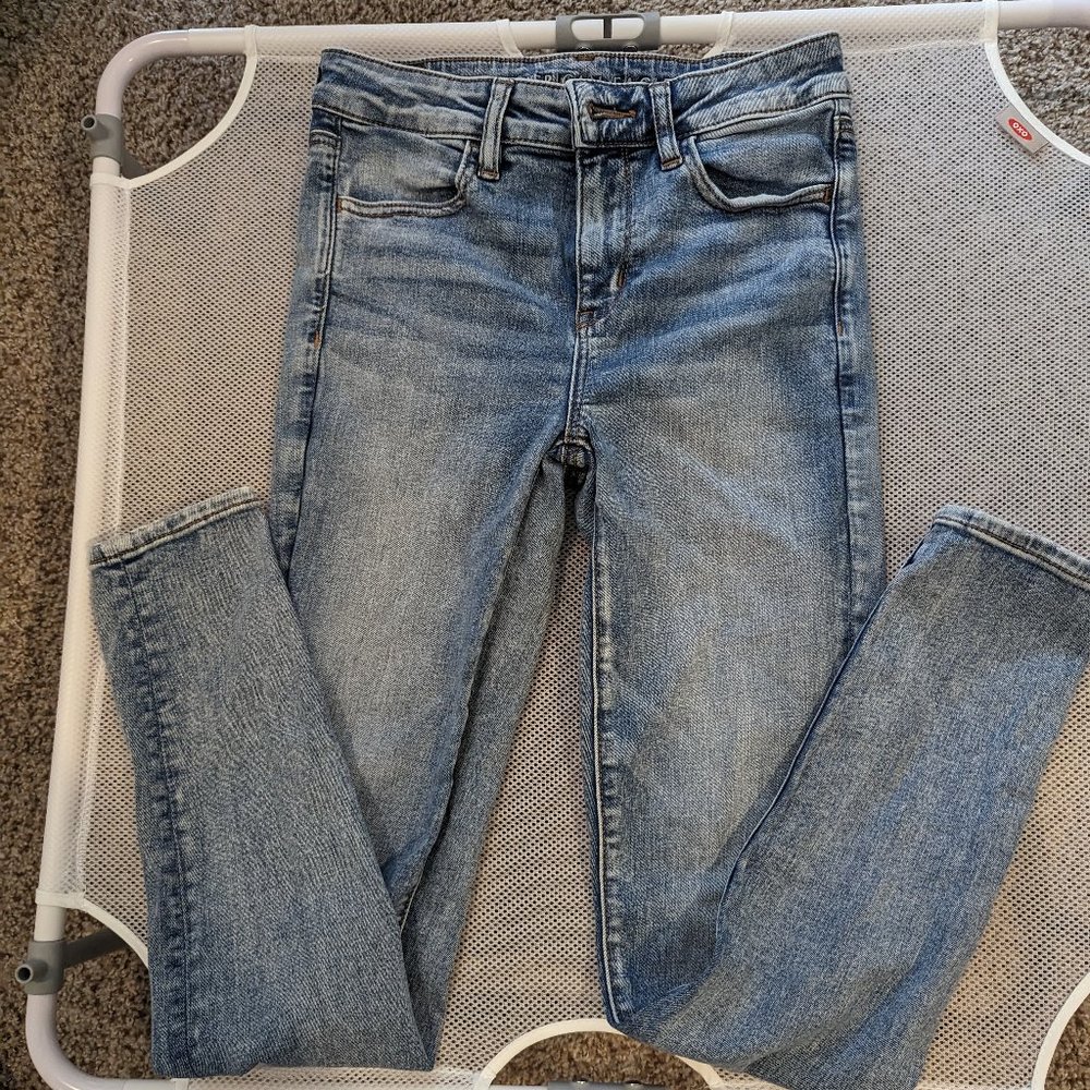 American Eagle jeggings set of 3 size 4 bundle * like new *